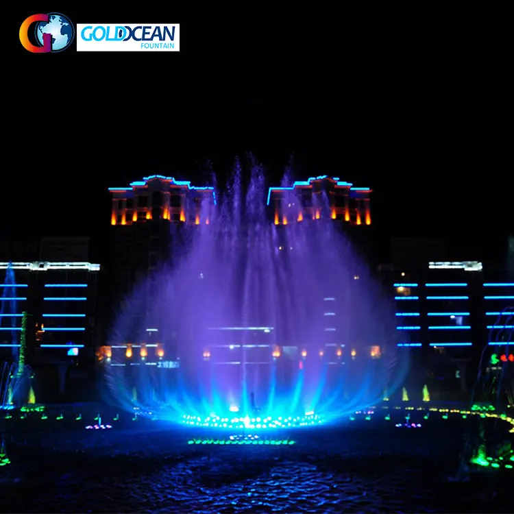 Garden Water Features Unique Decor Music Dancing Fountain for Shopping Mall