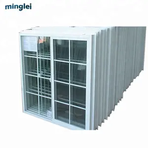 Fenêtres coulissantes Minglei avec grilles fenêtres en fer simple grilles design maison moderne coulissantes fenêtres coulissantes à volet unique