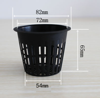 Sistem Hidroponik Rumah Kaca 2 3 4 Inch, Pot Jaring, Pot Tanam untuk Kebun Hidroponik, Pot Bunga Jaring, Planter