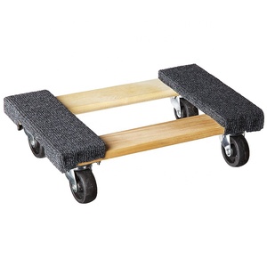 Carrito de madera con muebles móviles - Product Image 3