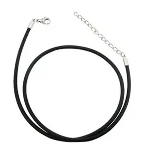 Wholesale Europe And America Trend Fashion Artificial Leather Chain Necklace For Pendant DIY