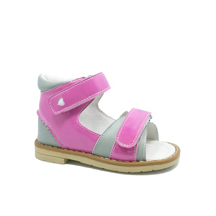 Хорошеньких девушек, прелестное летнее платье высокого качества, на плоской подошве, ортопедические сандалии для детей