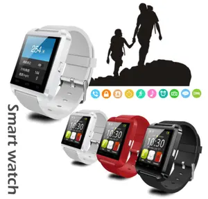 הטוב ביותר סין סיטונאי איש חכם שעון יד טלפון BT אנדרואיד Smartwatch U8 חכם שעון ללא מצלמה ה-sim כרטיס חריץ