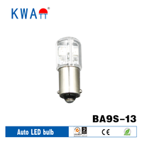 Ampoules LED de lecture intérieure pour motos, indicateur lumineux, ampoules pour voiture, 12V/24V, pour automobile, Ba9s 2835SMD, 194 168 W5W, 2 pièces