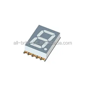 Özelleştirilmiş 0.2 inç tek haneli küçük 7 segment smd led numarası ekran