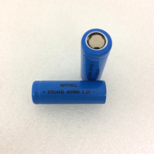 Lifepo4 Cellule IFR14430 400 Mah <span class=keywords><strong>3</strong></span>.2 V Li-Ion Batteries Au Lithium Pour La Lumière Solaire - Product Image 3
