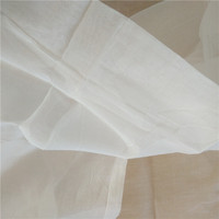 Écharpe en soie polyester grège, tissu uni tissé, voile brodé, pour le marché malaisien, vente en gros, 100%, livraison gratuite