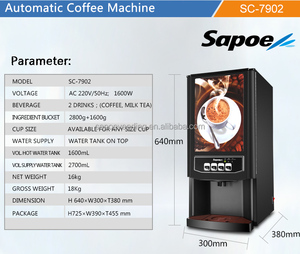 2016 franke professionnel polyvalent machine à café automatique - Product Image 4