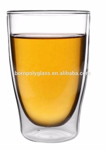 Vente chaude classique sans poignée tasse de café expresso en verre transparent fait à la main - Product Image 2