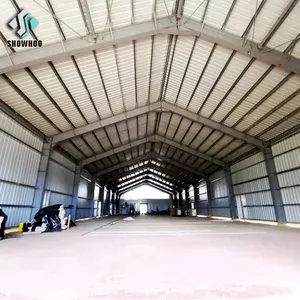 곡선형 지붕 디자인 조립식 경량 철골 구조 - Product Image 1