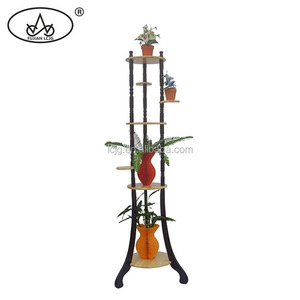 Prezzi all'ingrosso su ordinazione multi-angolo di stile vaso di fiori basamento - Product Image 4