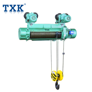 TXK 12,5 toneladas CD monorraíl 3 Fase Motor de la cuerda de alambre de elevación polipasto eléctrico - Product Image 3