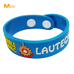 Pulsera de PVC suave de diseño 2D - Product Image 2