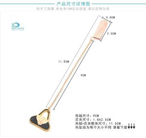 Marcapáginas de Metal esmaltado personalizados coreanos, gafas de sol chapadas, paraguas surtido, marcapáginas de Metal chapados personalizados bonitos - Product Image 2