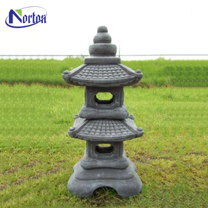 Lanterne in Granito Stile Pagoda Giapponese dal Design Moderno, Eccellenti Nuovi Arredi per Esterni, Giardini e Hotel in Marmo e Plastica - Product Image 6