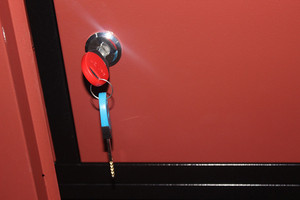 <span class=keywords><strong>Casier</strong></span> à vêtements d'occasion coloré pour la maison avec armoire à 2 portes <span class=keywords><strong>en</strong></span> métal - Product Image 4