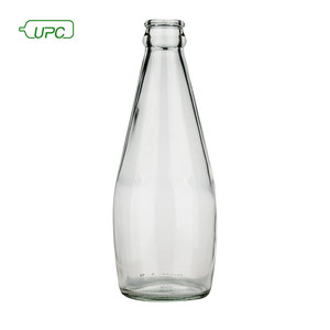 Marca UPC Fuente de la fábrica moq bajo vacío reciclado claro 290 ml único botellas de vidrio de cerveza - Product Image 1