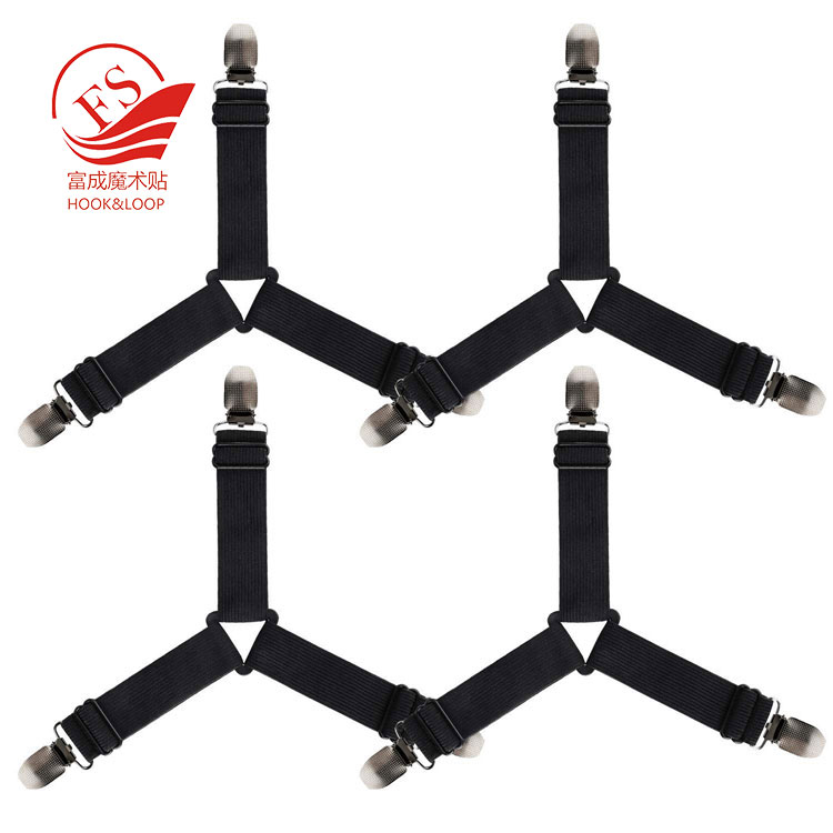 Высококачественные Угловые держатели для простыни, эластичные захваты, подтяжки, держатели, зажимы, крепления с металлическими зажимами, регуляторы