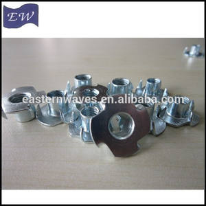 T- nuts, meubles insérer écrous t pour le <span class=keywords><strong>bois</strong></span> avec 4 broches( din1624) - Product Image 3