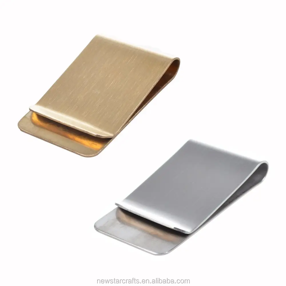 Factory cheap stainless steel blank money clips