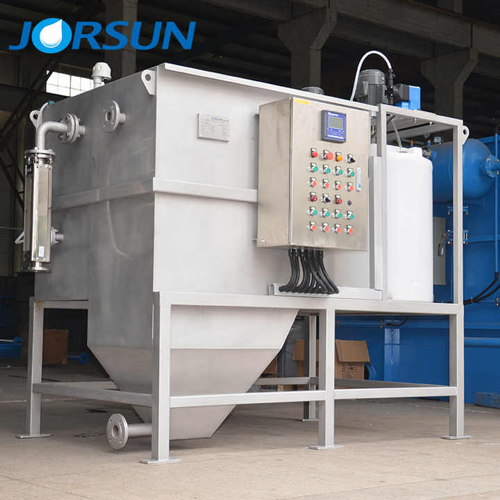Kulit Air Clarifier Lamella Settling Tank dengan Kapasitas 15m 3/H untuk Pabrik Pengolahan Air Limbah