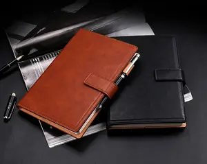 Benutzerdefinierte Leder Abdeckung B5/A5 Taschenbuch Tagebuch Für Corporate Geschenk Notebook