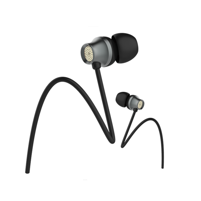 Dynamic In-Ear Earphone with HIFI Bass Speaker Metal 3.5mm Interface Mic Included