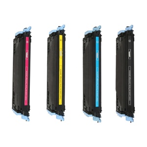 Compatible pour hps laserjet cartouche de toner Q6000A Q6001A Q6002A Q6003A pour hps Couleur LaserJet 1600 Couleur LaserJet 2600 - Product Image 1