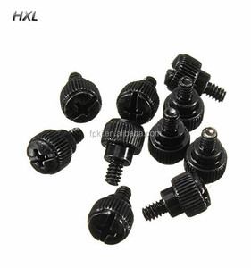 Negro caso <span class=keywords><strong>tornillos</strong></span> para la <span class=keywords><strong>placa</strong></span> <span class=keywords><strong>base</strong></span> <span class=keywords><strong>PC</strong></span> 6-32 tornillo de pulgar - Product Image 2