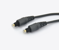 Câble à fibre optique simple mode simplex en plastique AX-F40A02 / Câble Toslink avec connecteur LC à fixation rapide par encliquetage, diamètre 6,0 mm