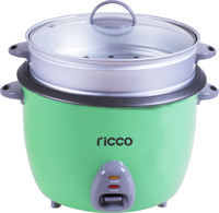 RICCO 1.8L 700W Penanak Nasi Drum dengan Pola Bunga