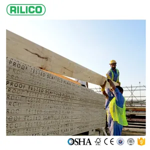 Ihracat orta doğu RILICO marka OSHA çam iskele tahtası inşaat için
