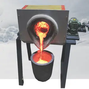 gold melting machine, mini melting furnace, steel scrap melting furnace for sale