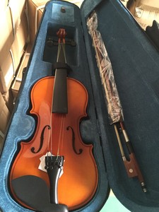 Violino Deviser in Abete Massiccio di Alta Qualità Personalizzato Misure 1/4 1/2 3/4 4/4 Finitura Lucida V-80 - Product Image 6