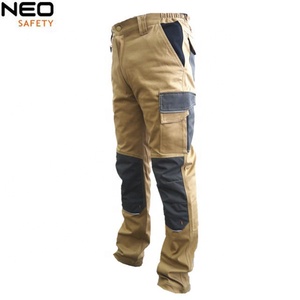 Pantalon unisexe en polyester et coton blanc, respirant, vêtements <span class=keywords><strong>de</strong></span> sécurité d'été, veste courte, vêtements <span class=keywords><strong>de</strong></span> travail, adultes, construction, blanc - Product Image 3