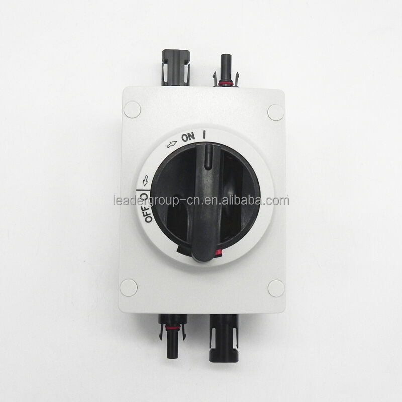 Солнечный изолятор постоянного тока 10 ~ 63 а с лучшей системой закаливания дуги для приложения PV