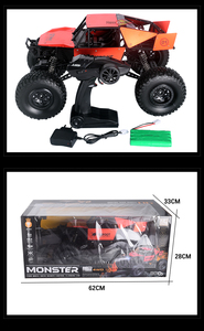 中国制造全地形越野越野车金属疯狂4X4 4WD遥控岩石履带1:8 - Product Image 2