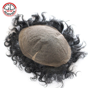 Üst sınıf doğal görünümlü brezilyalı kıvırcık dantel peruk - Product Image 3