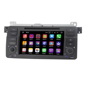 2 din 7inch gps navigation touch screen RDS function, car multimedia for bmw e46/