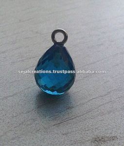 หยดน้ำทรงเหลี่ยมแบบไฮโดรบีที  หยดน้ำหลากสี ขายส่ง ยี่ห้อเซจาล ครีเอชั่น ผลิตในอินเดีย - Product Image 1