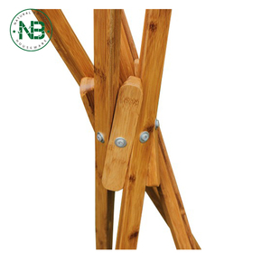 حامل معاطف خشبي من الخيزران على شكل شجرة لتعليق المعاطف والقبعات في الردهة - Product Image 3