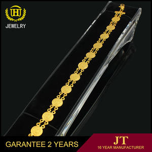 Bracelet unisexe, bijou à la mode, couleur or, à breloque pour homme, pour anniversaire, diy - Product Image 4