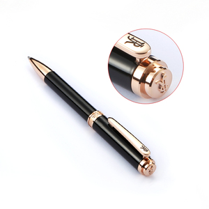 JR3977 para Bolígrafo De Metal personalizado de alta calidad 0,7mm 3D diseño de logotipo superior para publicidad comercial promoción de regalos - Product Image 1