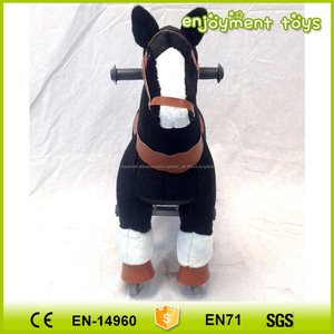 Disfrute CE caballo mecedora de madera para los niños, <span class=keywords><strong>gran</strong></span> caballo mecedora para la venta - Product Image 3