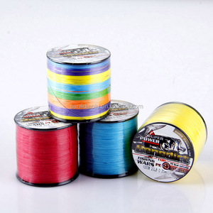 <span class=keywords><strong>Fil</strong></span> tressé multicolore super solide PE4 brins x4 enduit vert vif tressé ligne <span class=keywords><strong>de</strong></span> pêche pêche à la carpe ligne <span class=keywords><strong>de</strong></span> thon - Product Image 6