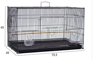 Cage à oiseaux décorative en fer forgé 421, cellules pour animaux de <span class=keywords><strong>zoo</strong></span>, mobilier vintage