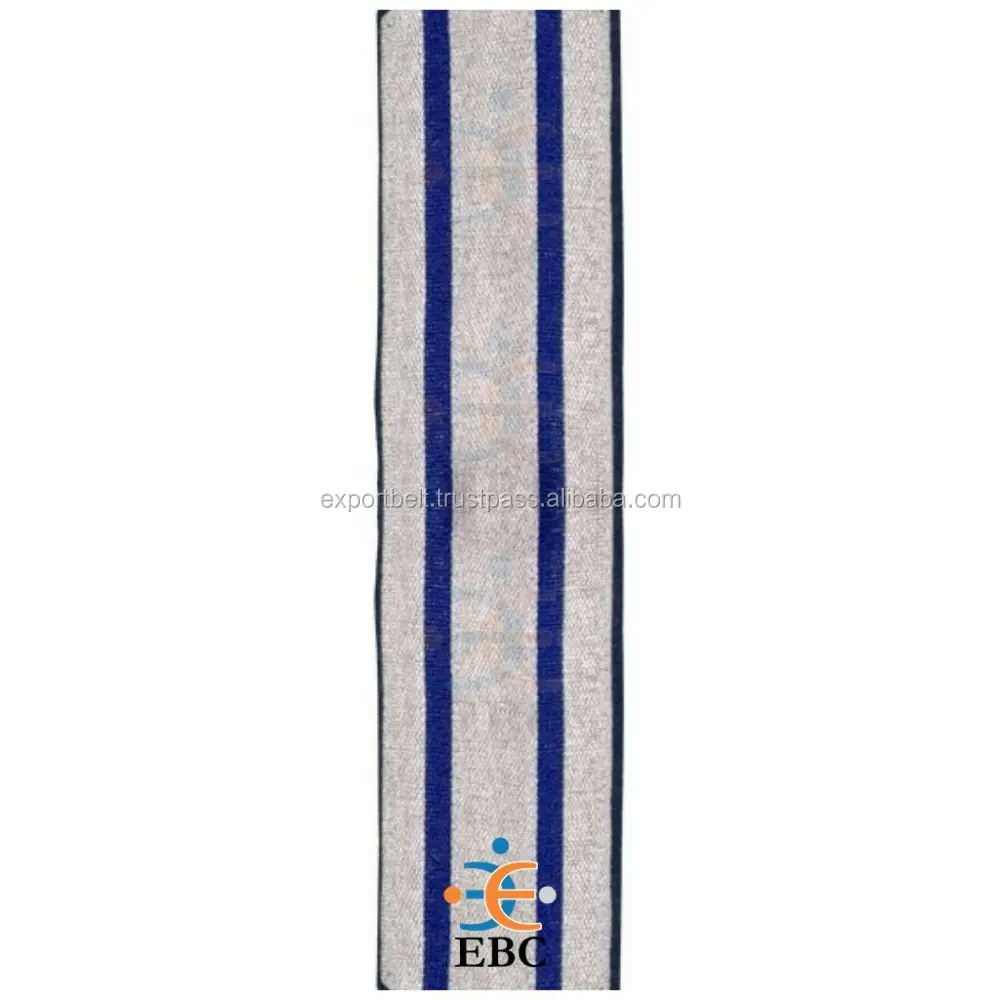 OEM oro pizzo strisce blu doppio 2cm di larghezza della cintura di pizzo all'ingrosso cintura cerimoniale cintura treccia in paillettes tessuto cinture cerimoniali