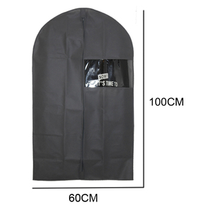 Respirant La Poussière Couverture De Costume Sac De Vêtement, Durable Center Complet Couvert Zipper Voyage Costume Vêtement Sac - Product Image 5