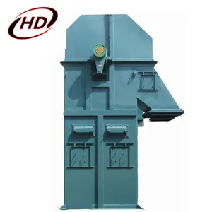 Verticale transportband emmer lift machine voor cement silo/cereal/meststof