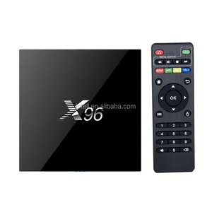 x96安卓7.1互联网智能电视机顶盒Wifi 4k电视盒X96 2gb 16gb批发全球固件更新s905x